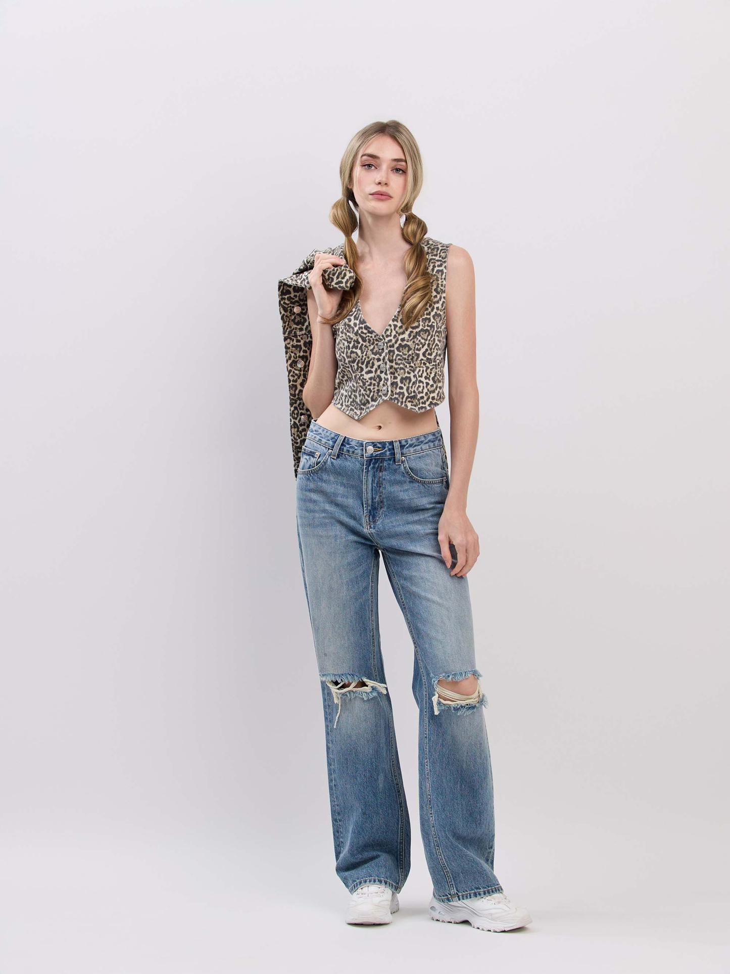 Savage Chic Denim Vest