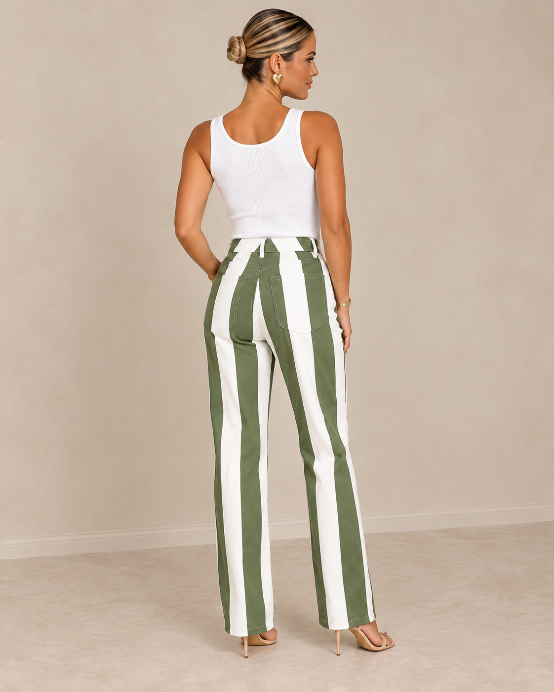 Ollie Stripe Jeans