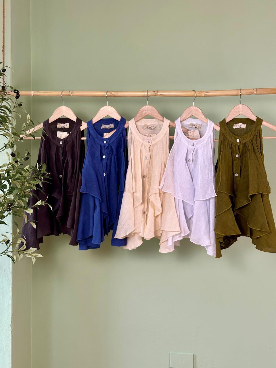 Volo Italian Linen Top