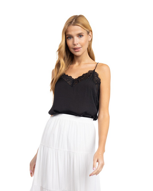 Midnight Lace Cami