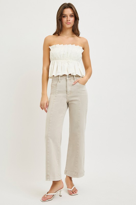 Almond Tummy Control Jeans