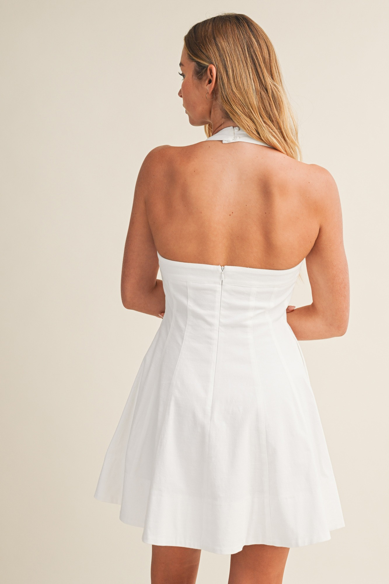 Blanc Mini Dress
