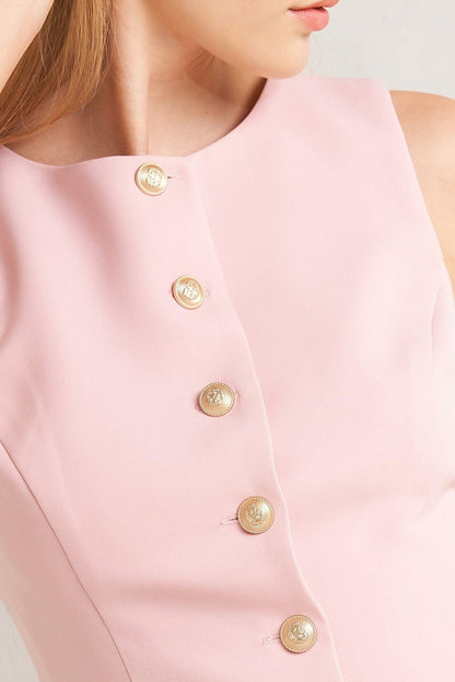 Rose Classic Woven Vest
