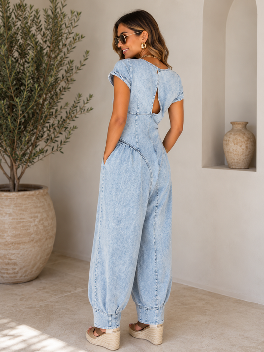 Jolene Denim Jumpsuit