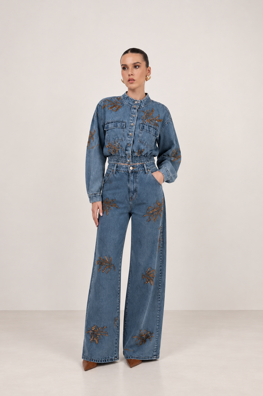 Sparkly Denim Set