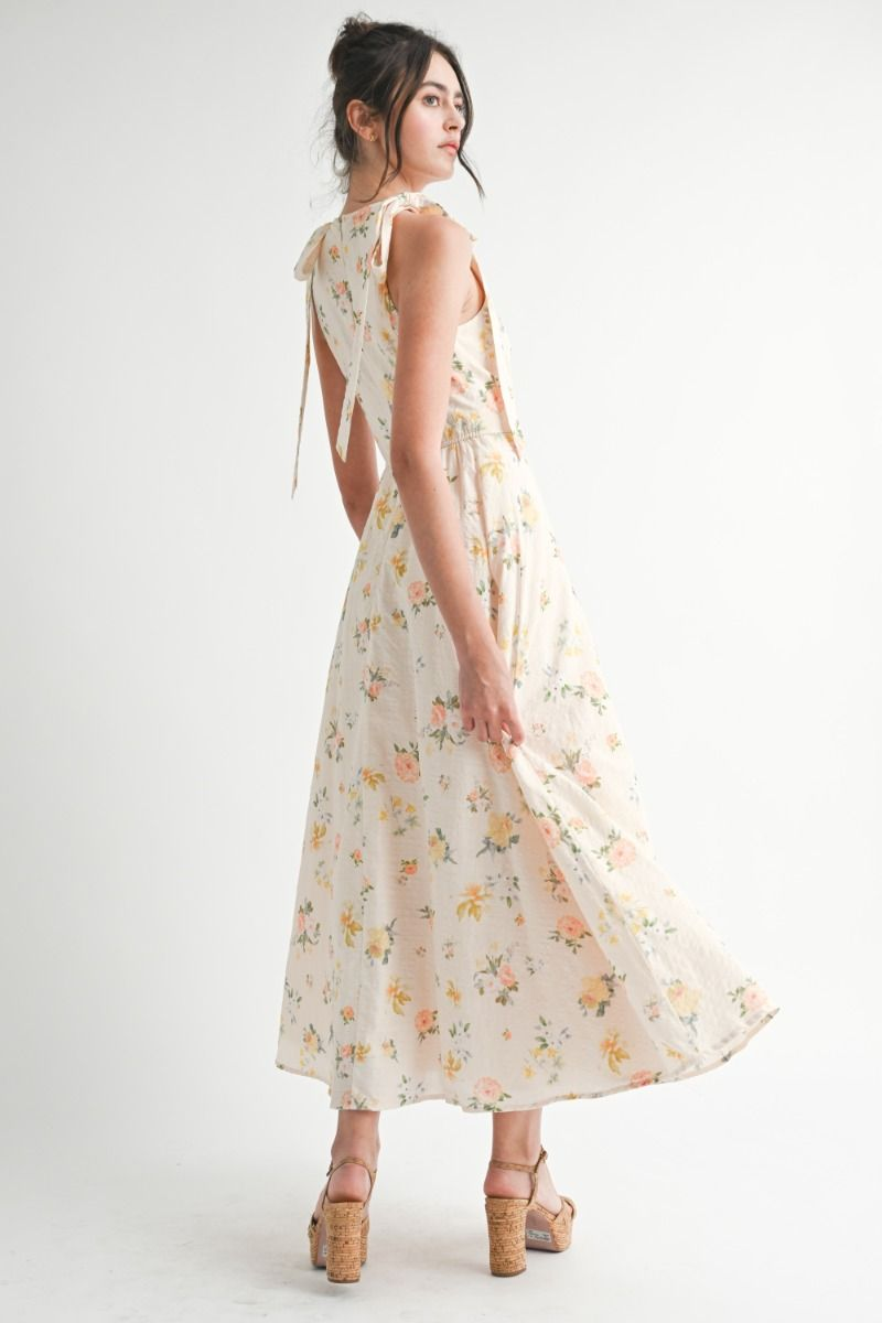 mable dresses Mable Floral Midi Dress Small
