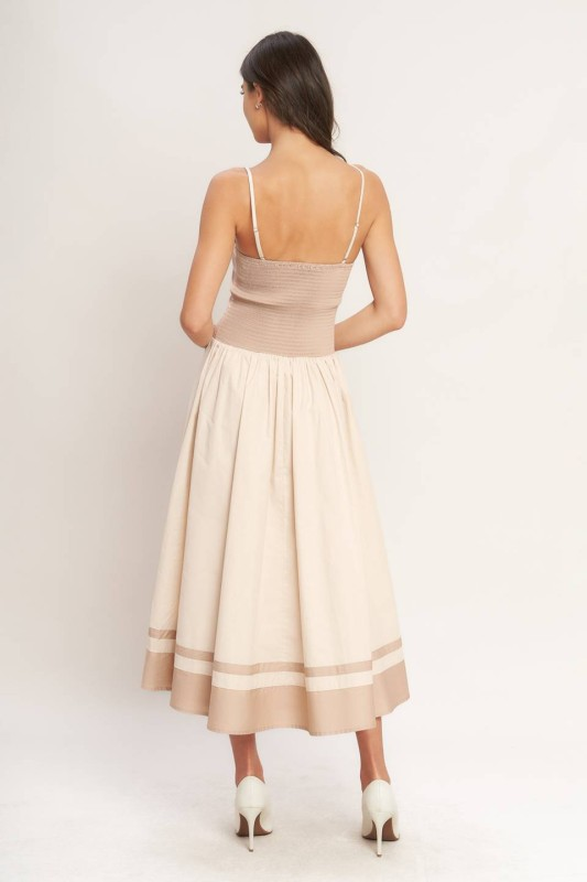 Duetto Cotton Midi Dress