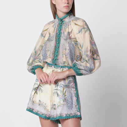 Peacock Garden Print Set