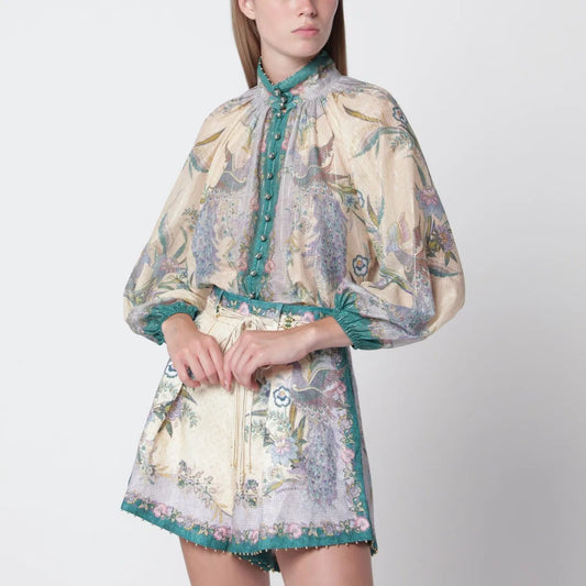 Peacock Garden Print Set