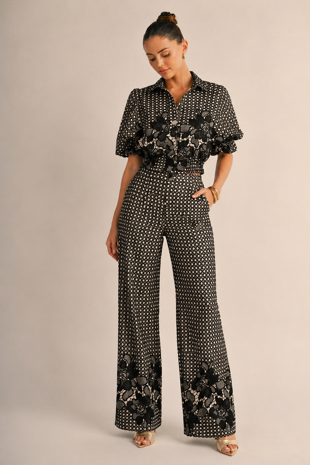 Amelié Floral Pant Set