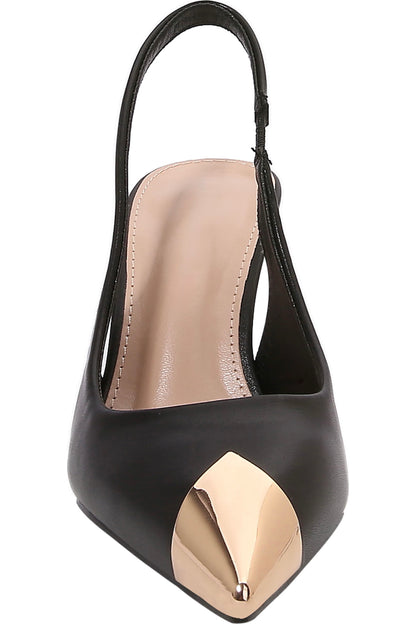 Vega Slingback pump