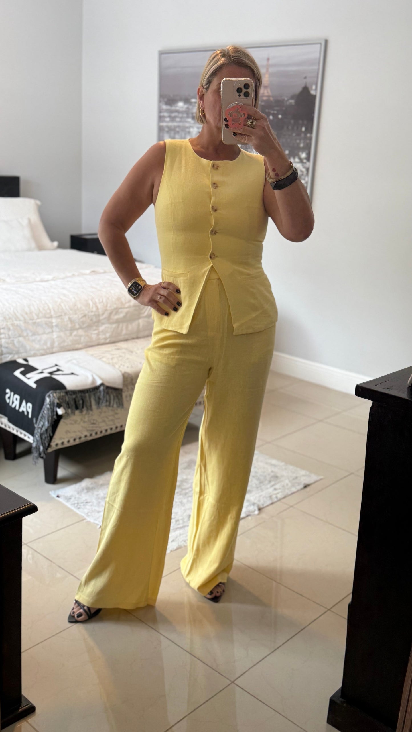 Kiiro Pant set