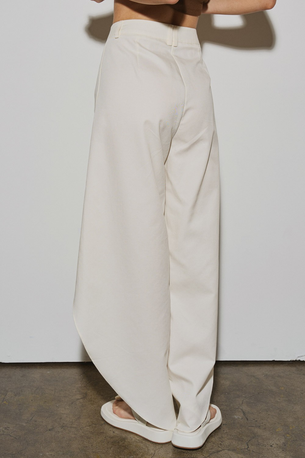 Beige Linen Pants