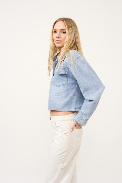 Elly Denim Top