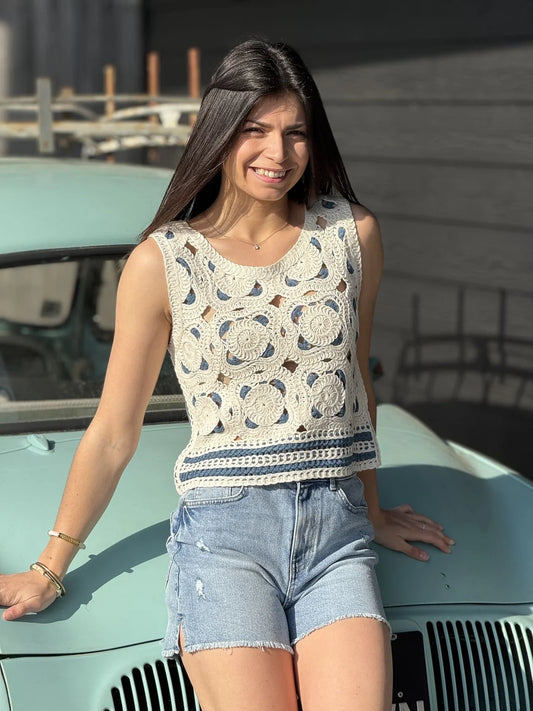 Palermo Crochet Tank