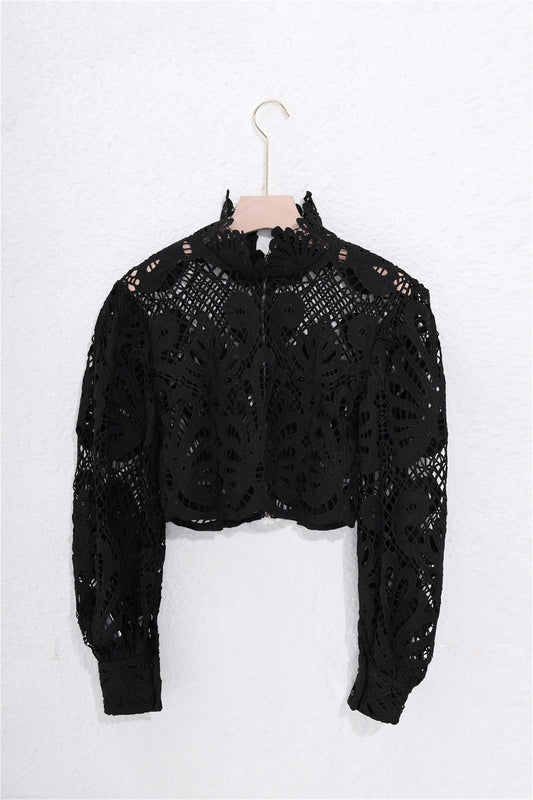 Mari Lace Top