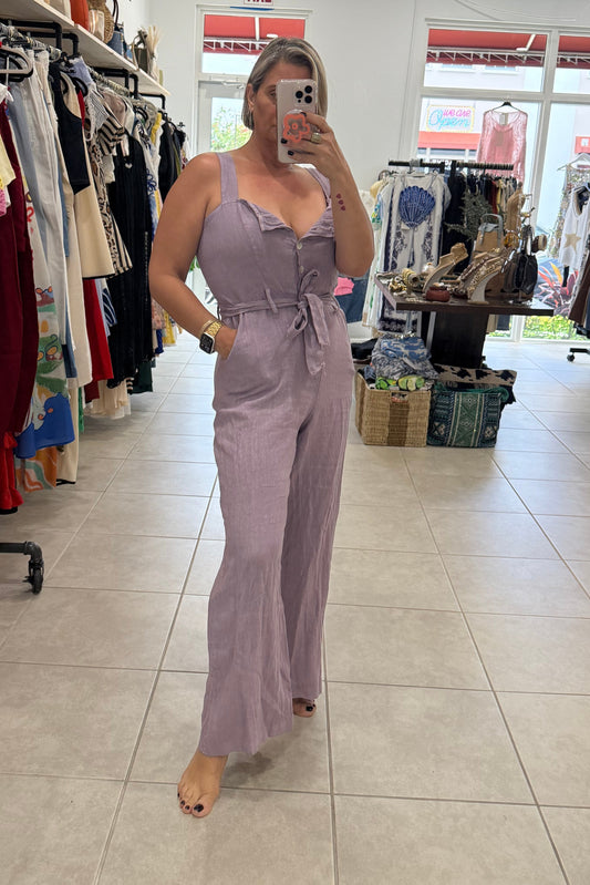 Antigua Linen Jumpsuit