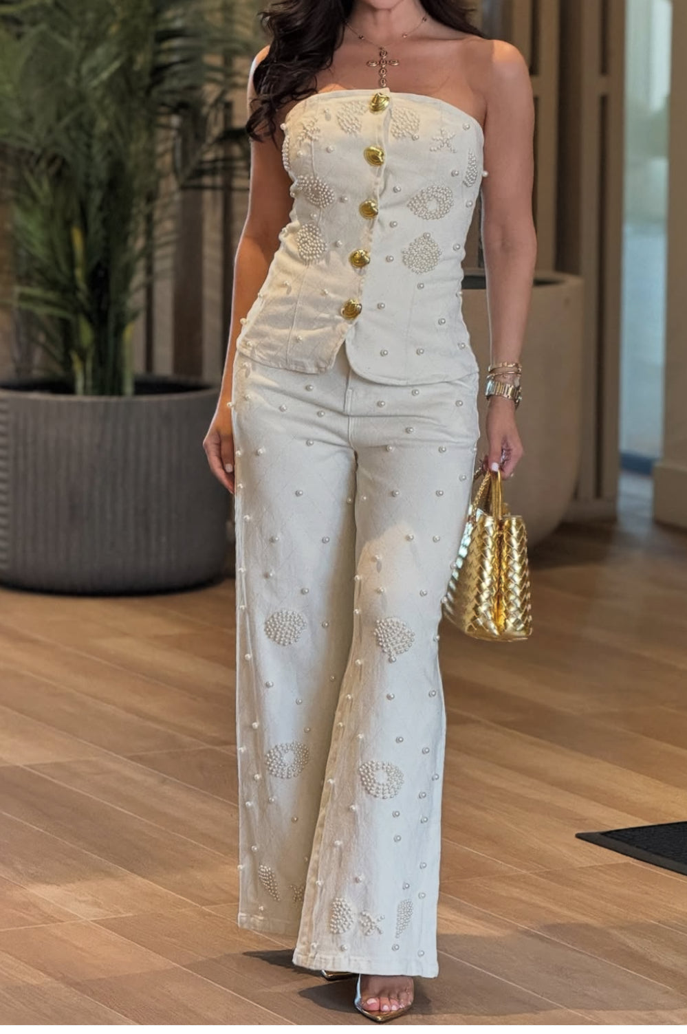 Ivory Muse Pant Set
