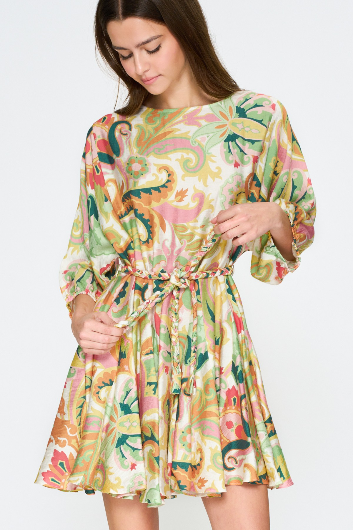 Paisley Mini Dress