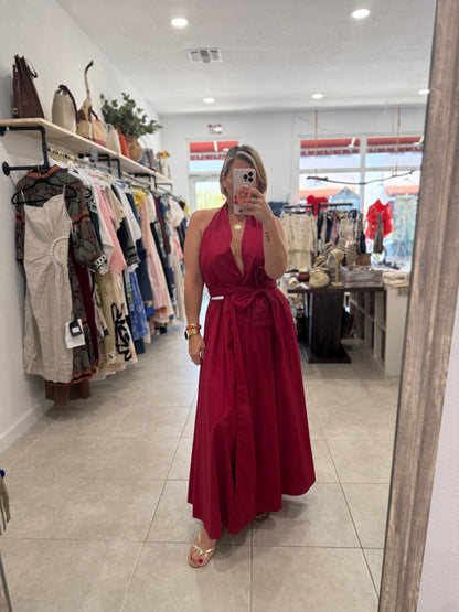 Senape Italian Wrap Dress
