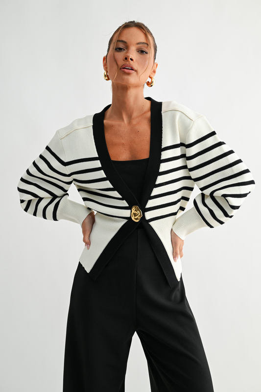 Zebra Cardigan