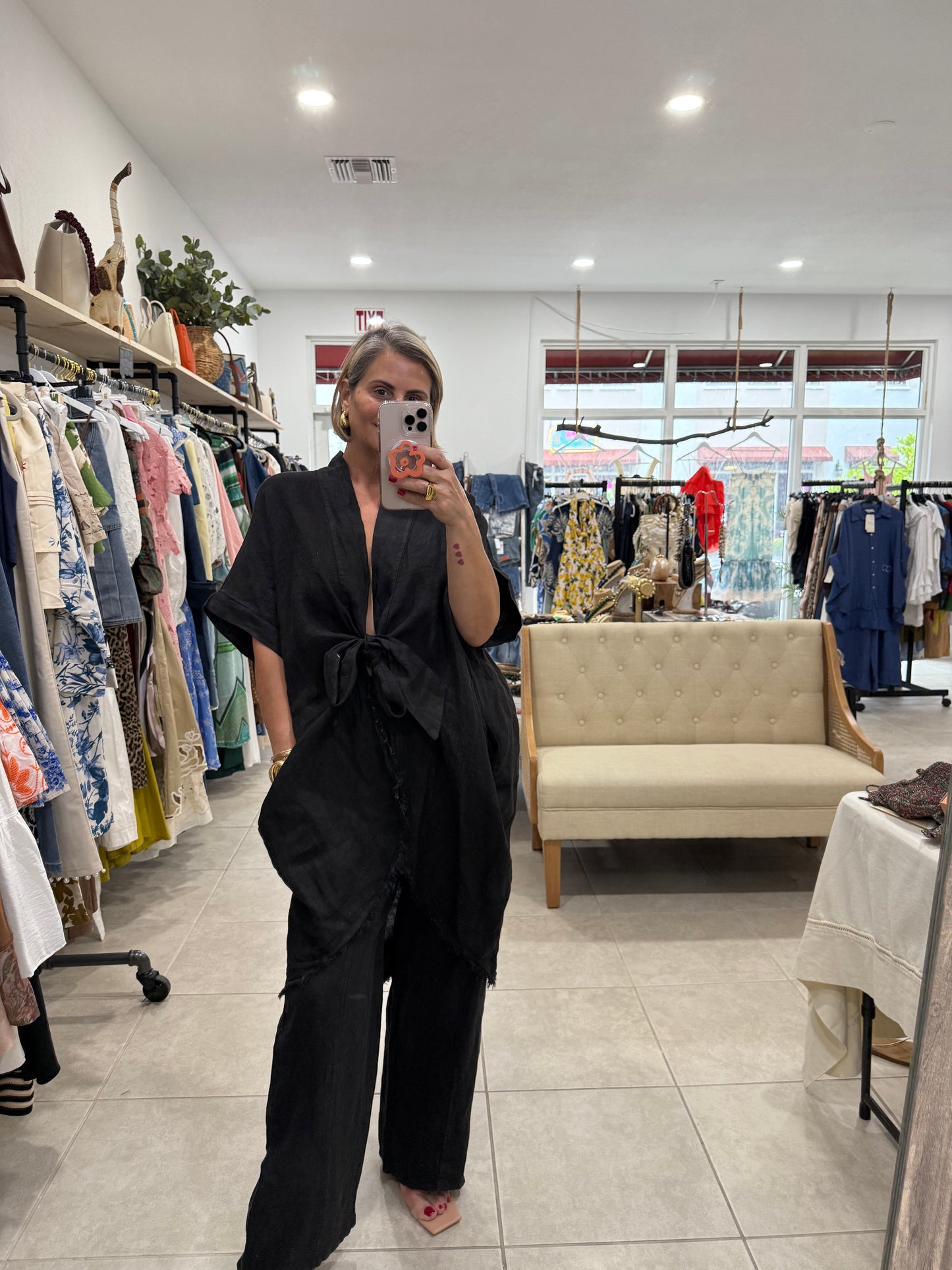 Copertina Linen Pant Set