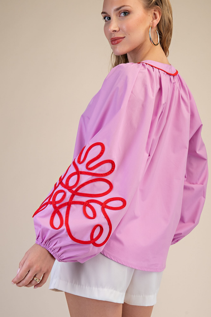 Rosalie Soutache Blouse