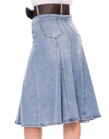 Joellie Denim Skirt