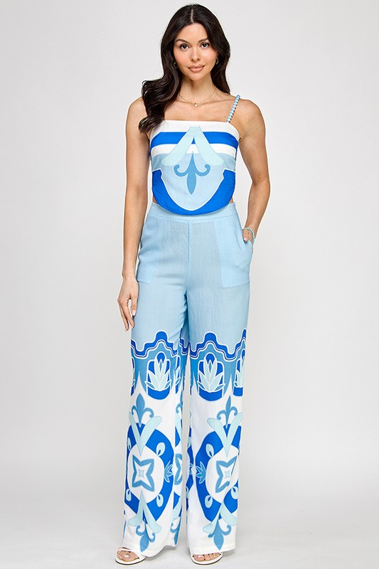 Boro Pant Set Blue
