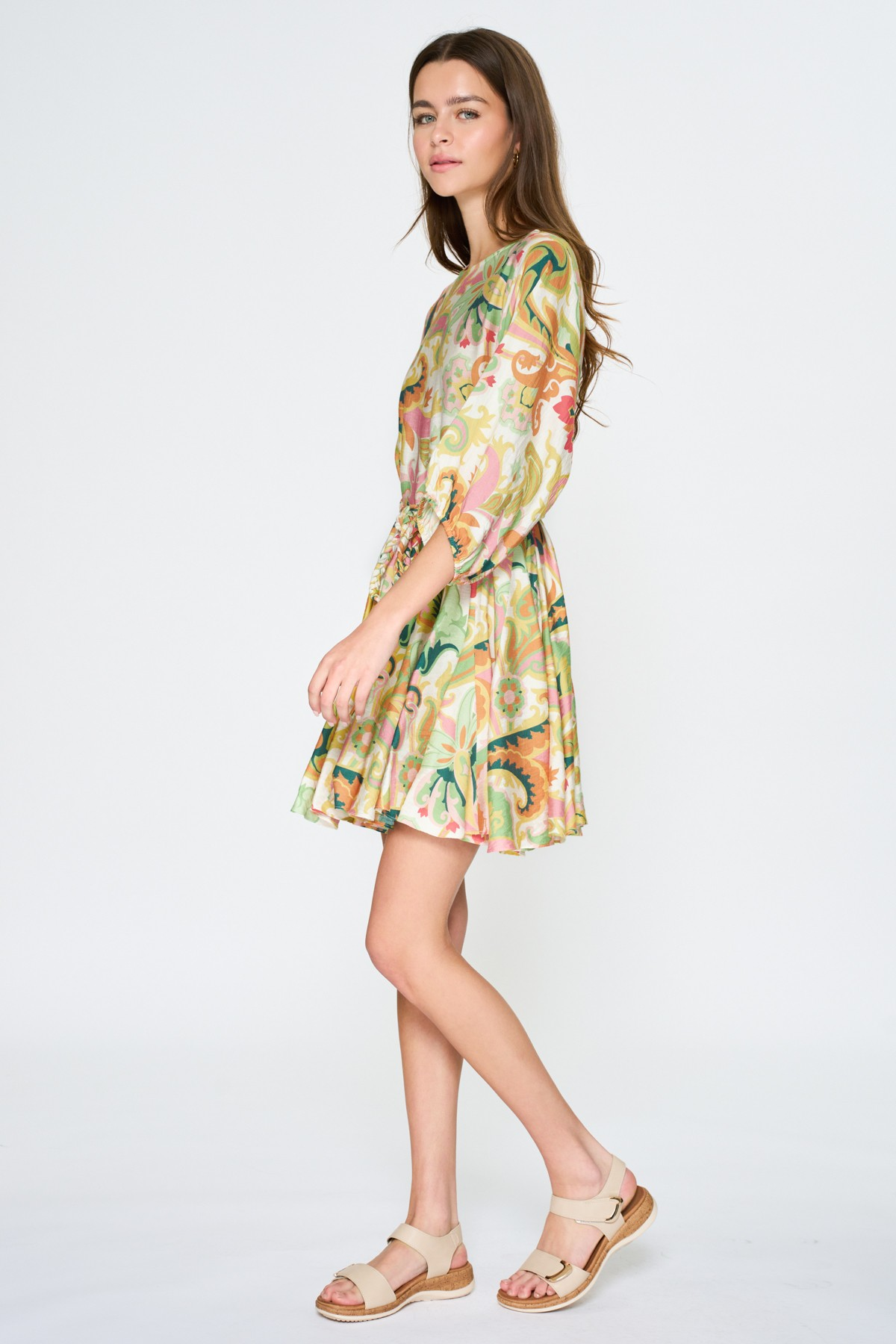 Paisley Mini Dress