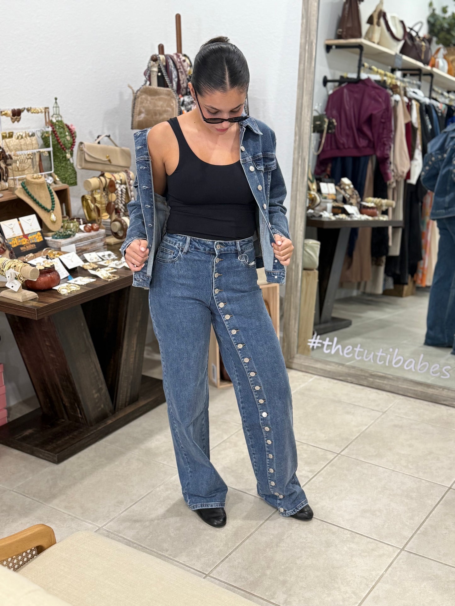 Valerie Denim Set