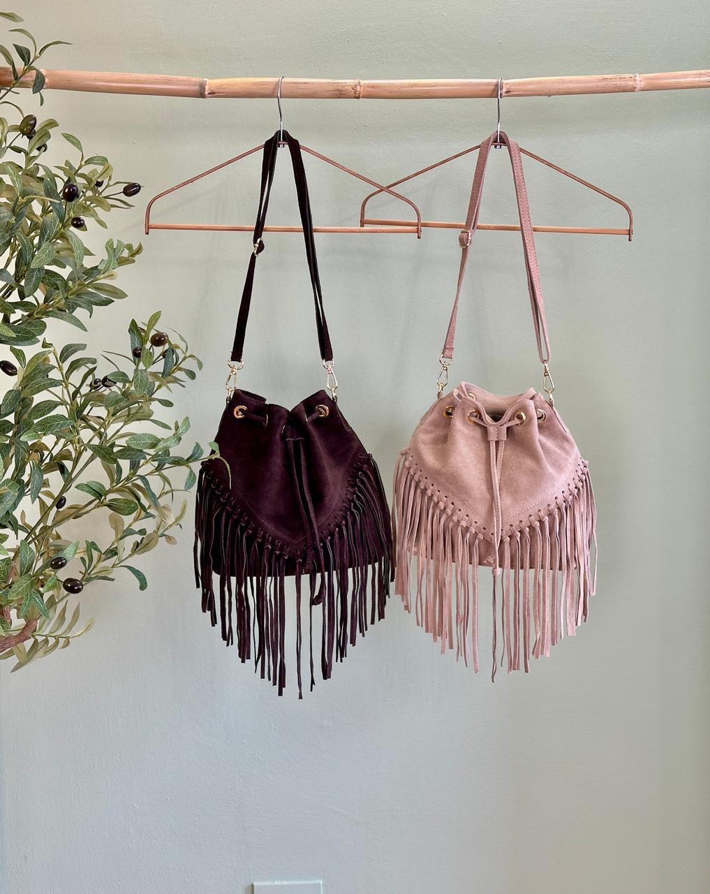 Vita Fringe Bucket Bag