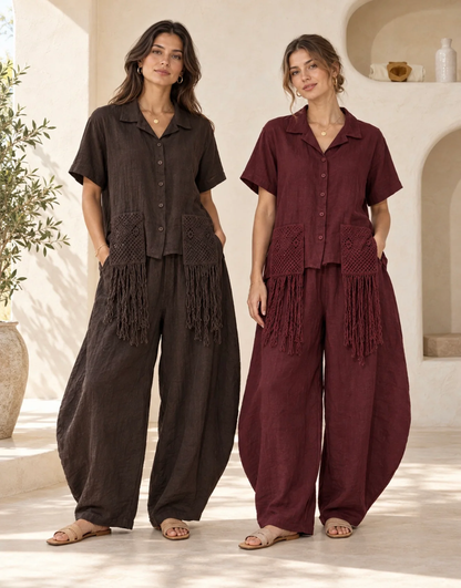 Pallone Linen Set