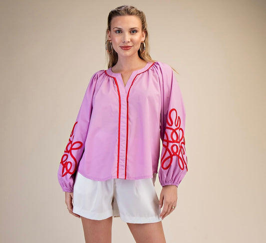 Rosalie Soutache Blouse