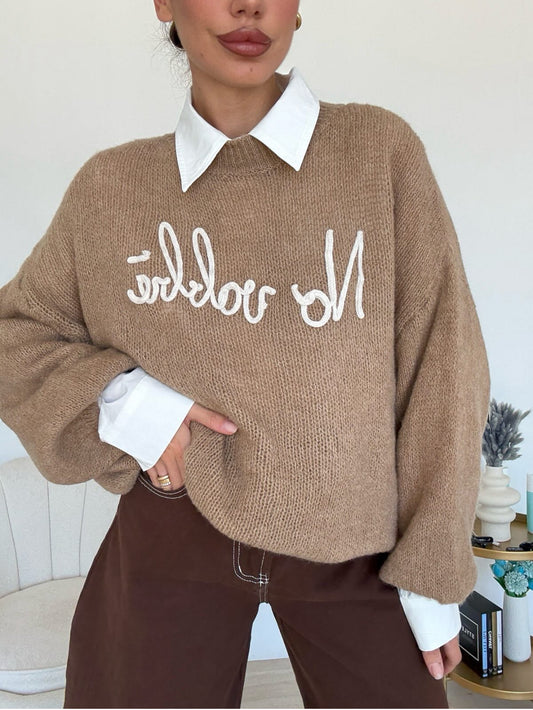 No Vabbè Sweater