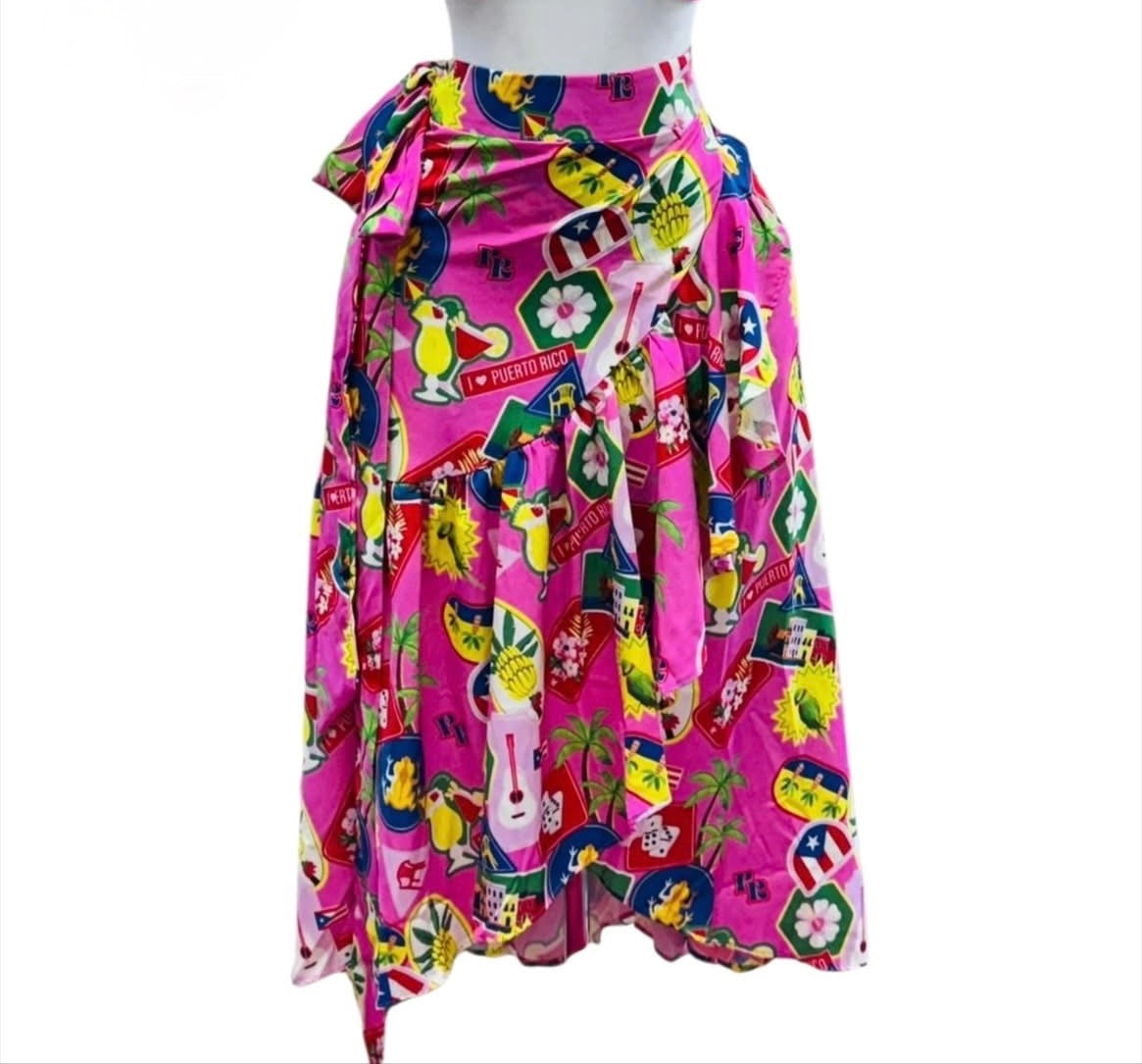 Puerto Rico Wrap Skirt