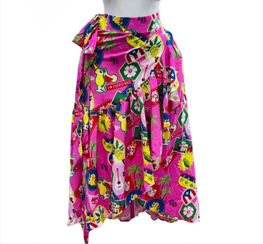 Puerto Rico Wrap Skirt