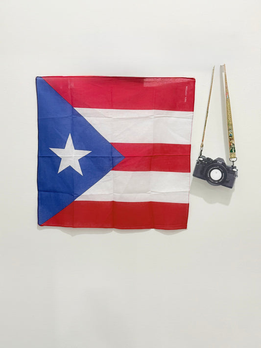 Puerto Rican Flag Bandana