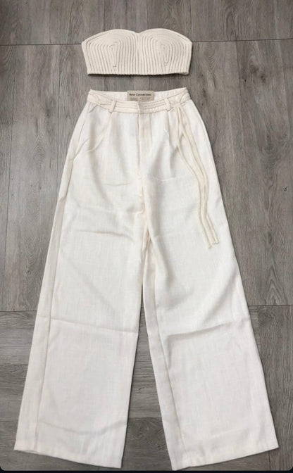 Eliana Linen Pant Set