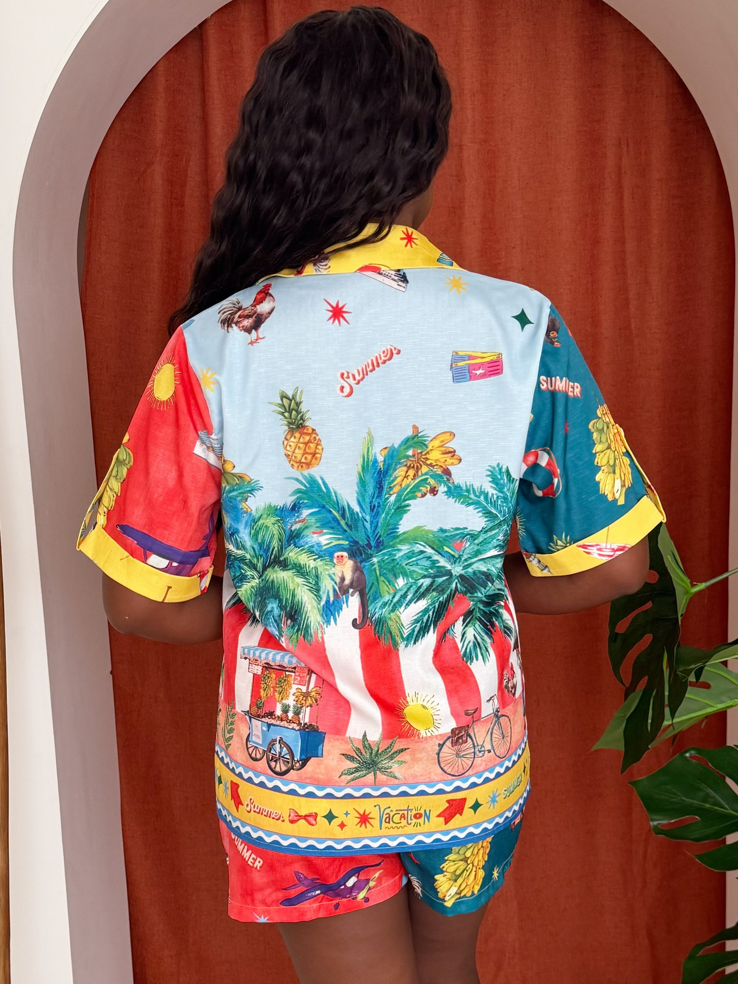 Island Carnival Short Set