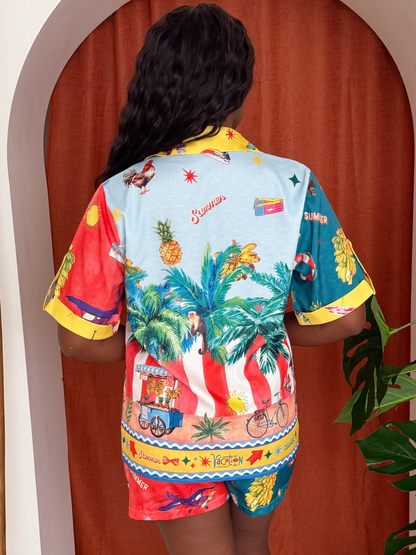 Island Carnival Short Set