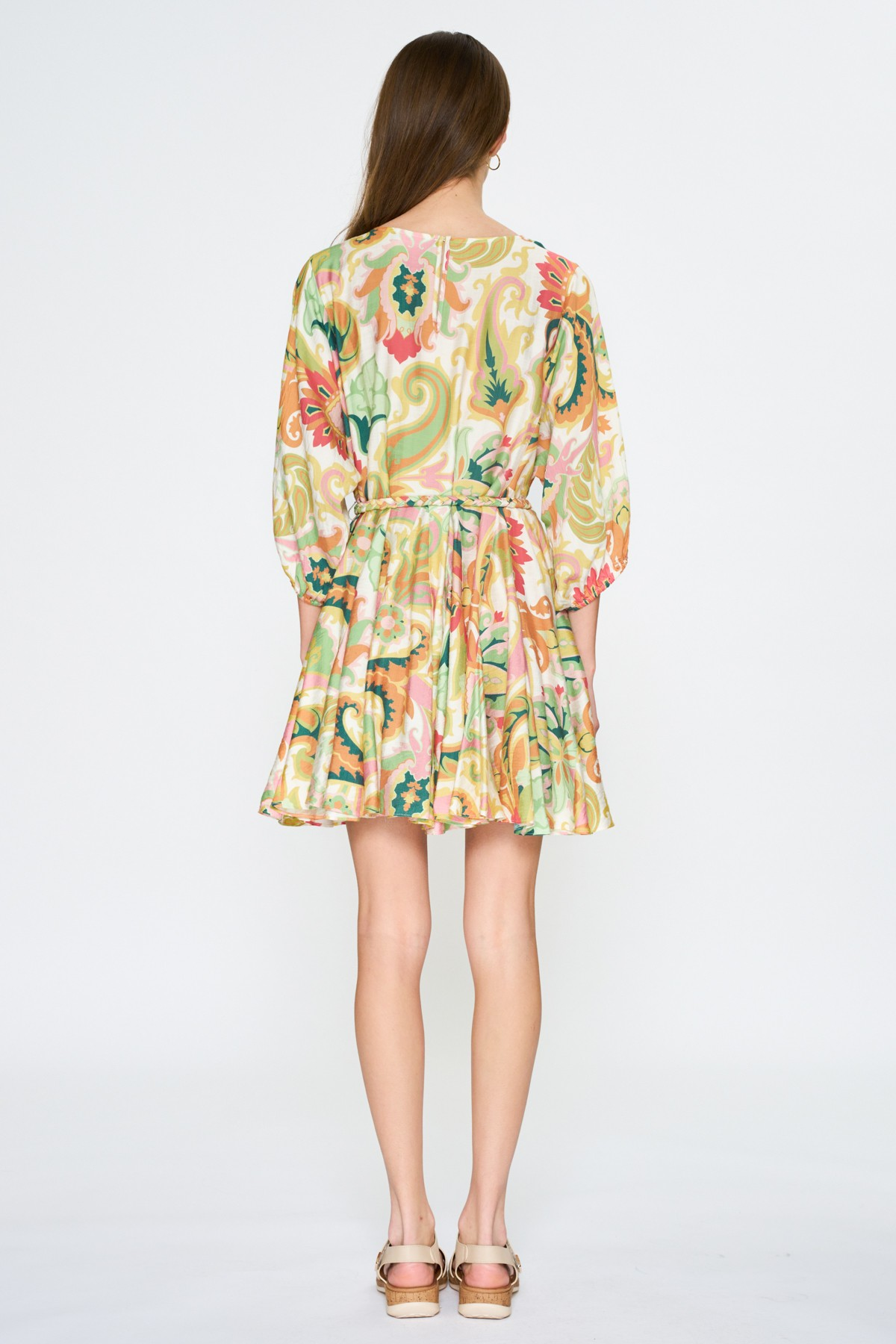 Paisley Mini Dress