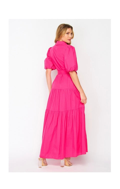 Yara Fuchsia Dress