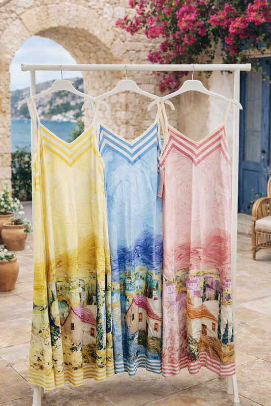 Acquarello Midi Dress