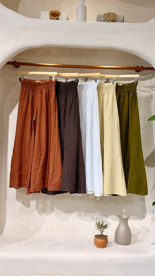 Sienna Italian Linen Pants