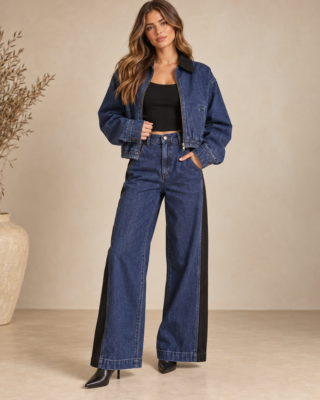 Downtown Denim Set
