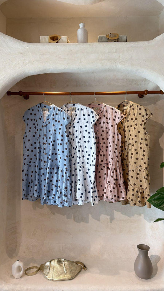 Manuela Polka Dress