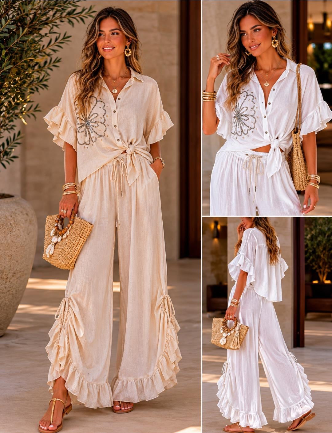 Volado Pant Set