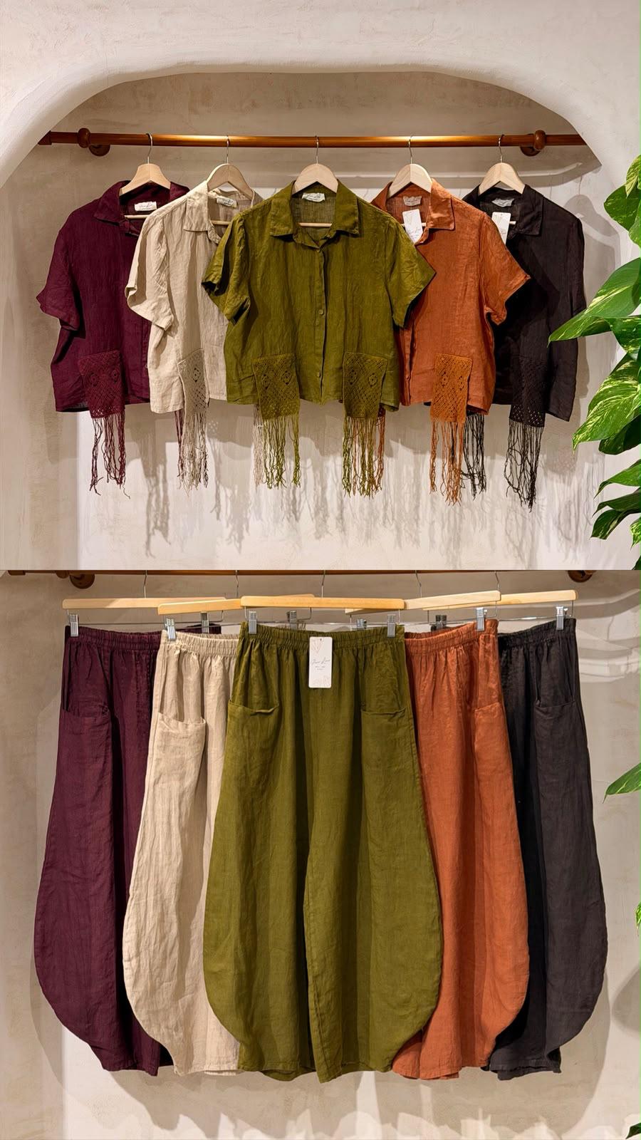 Pallone Linen Set