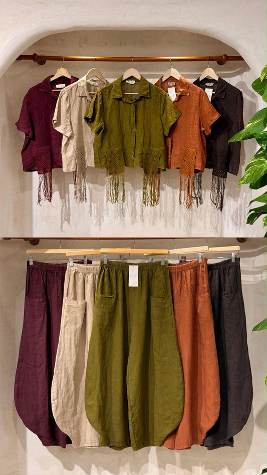 Pallone Linen Set